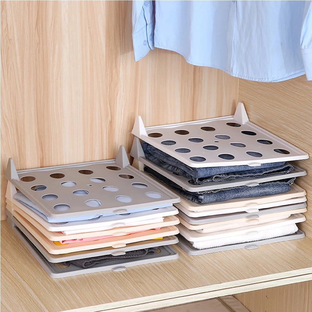 

Travel Fast Clothes Fold Board T Shirts Adult Closet Organizer PP Reusable Folder Wardrobe Home Save Time Multifunctional