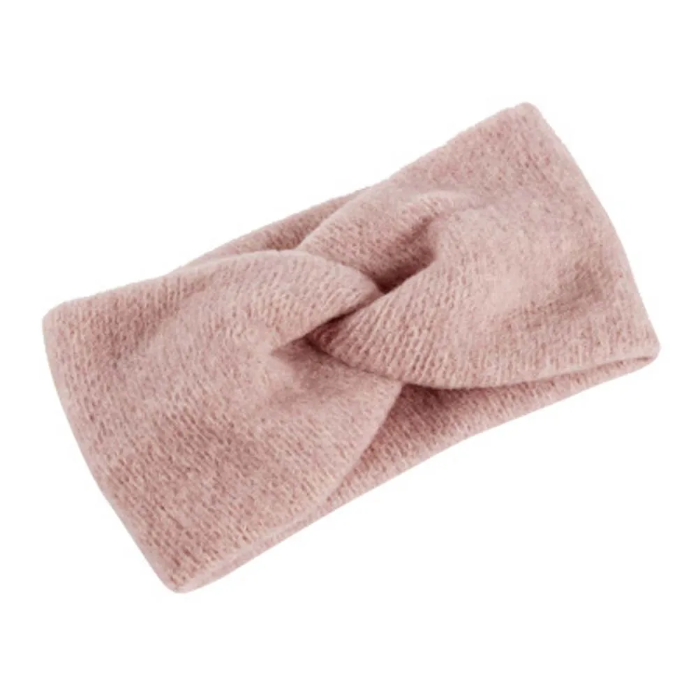 pink 1 шт. женский тюрбан из хлопка, крученая повязка на голову с узлом для девочек, повязка на голову с крестиком, скрученная Спортивная Йога, стрейч-лента, хлопковая повязка на голову - Цвет: pink