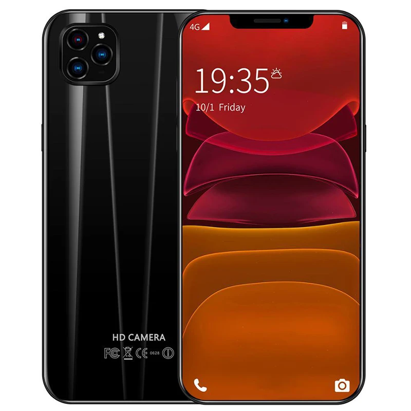 Telefoon Achter Quad Camera 20MP Selfie Smartphone 8Core128GB 6.2 Inch 4000Mah Android 10 Dual Sim-kaart Mobiele Telefoon