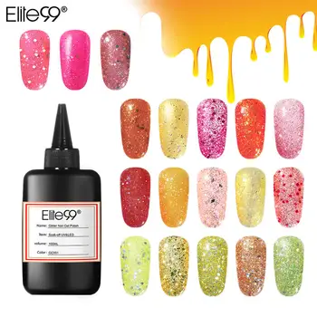 

Elite99 Sequin Glitter Nail Gel Polish Soak Off UV Led Lamp Gel Paint for Nails Art Manicure 100ML