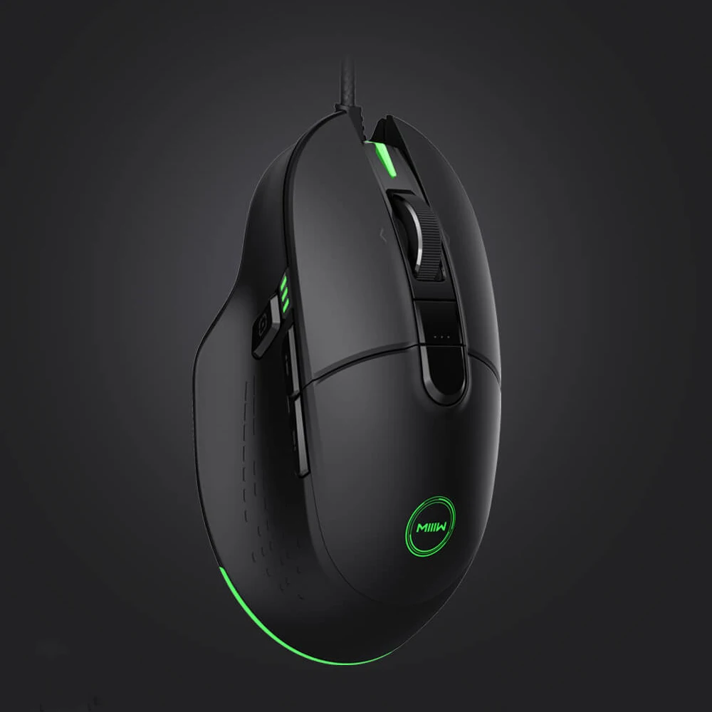 Xiaomi MIIIW 700G RGB Красочная Проводная игровая мышь 6 кнопок 7200 dpi эргономичная геймерская ПК мышь
