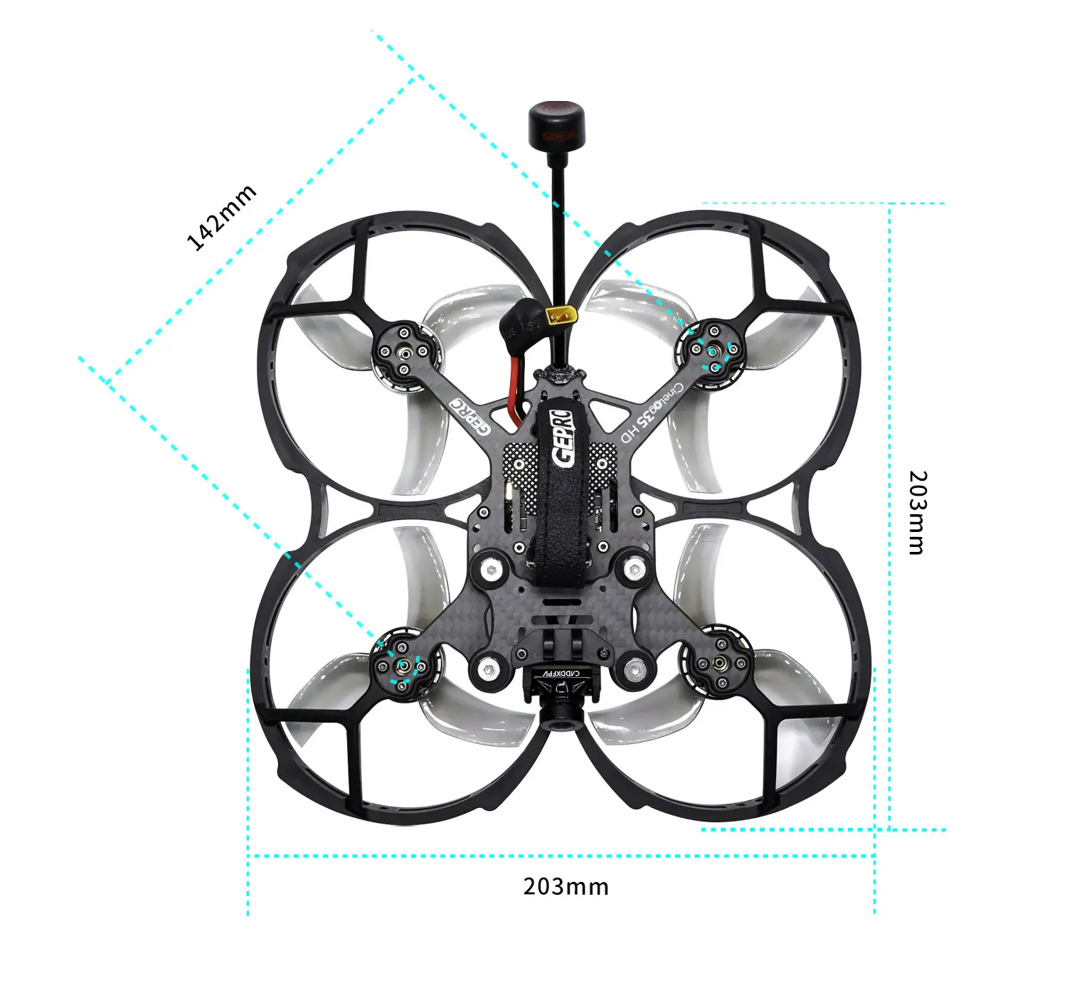 GEPRC CineLog35 FPV Drone - HD WITH Vista Nebula