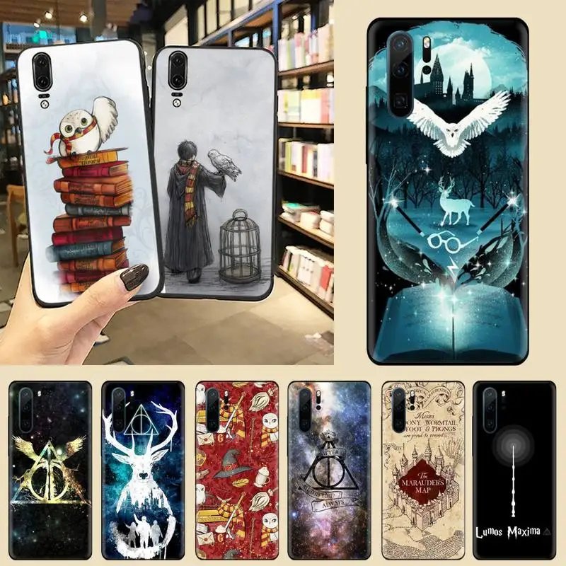 Чехол для телефона Always Hogwart Harries Potter Comic Huawei P9 P10 P20 P30 Pro Lite smart Mate 10 20 Y5 Y6 Y7 2019 |