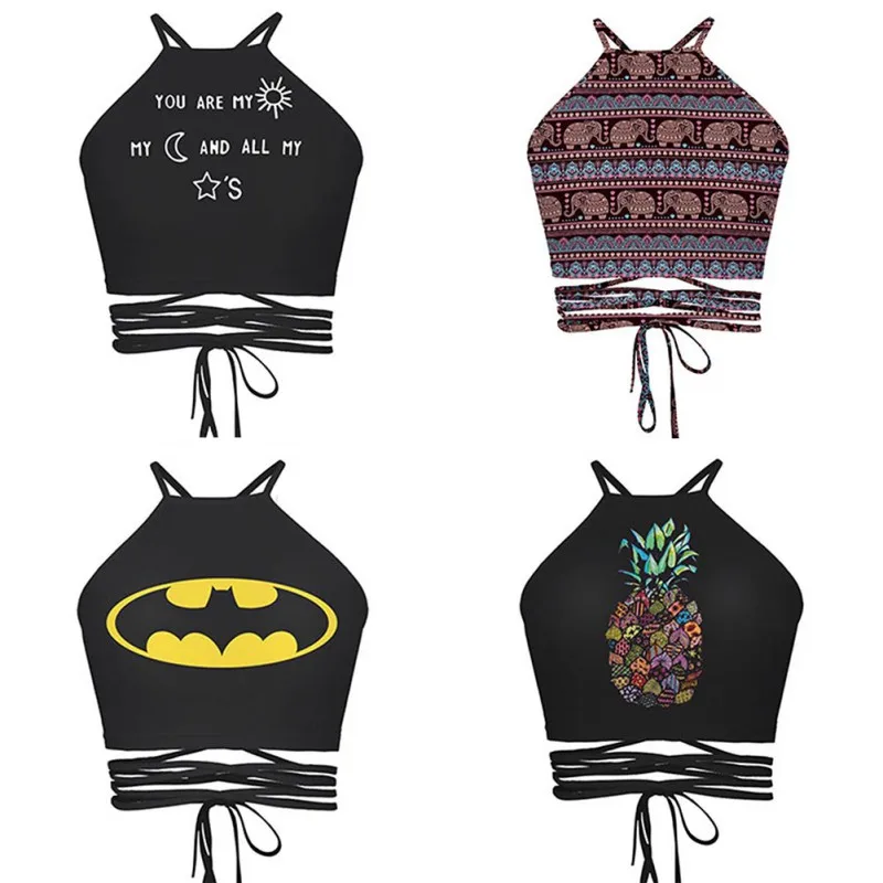 Расшитый блестками кружевной жилет с лямкой на шее на бретельках на молнии сзади без рукавов Rave Tanks XL