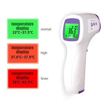 

Baby Thermometer Infrared Non-Contact Body Measurement Digital IR LCD Kids Forehead Ear Hot Sell Mom Baby Care Fever