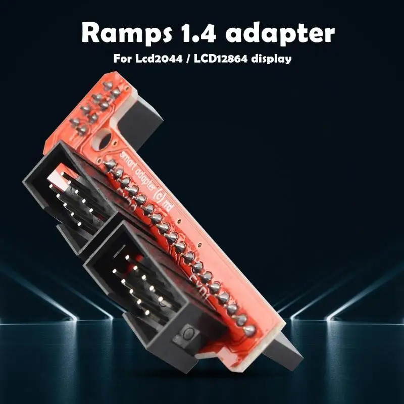 Модуль адаптера платы Smart Control ler 1 4 для 3D принтера RAMPS модуль ЖК дисплея 2004 12864 Ramps1.4