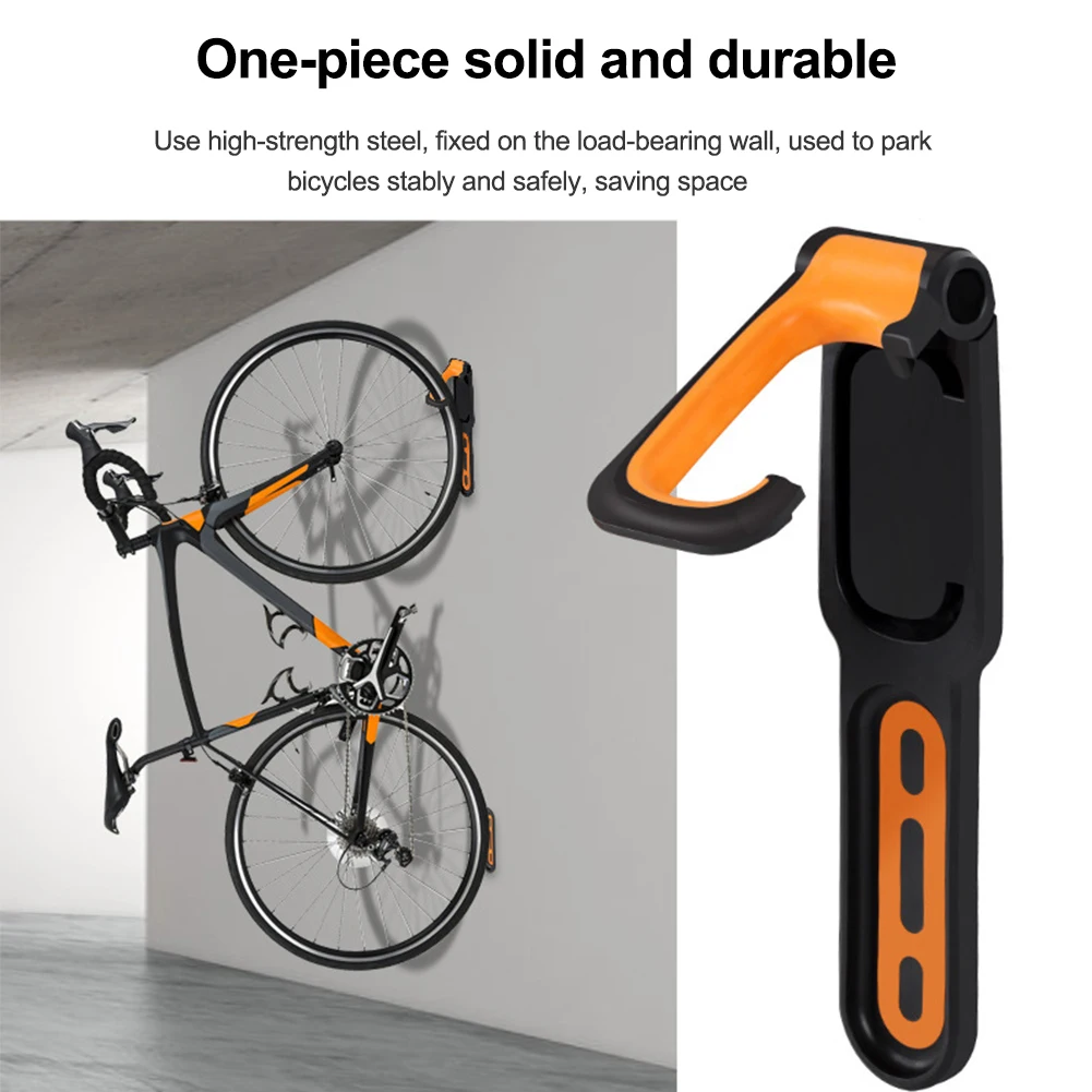 

Bicycle Wall Hook Bracket Practical Mountain Bike Wall-mounted Storage Rack Essential Outdoor Riding Supplies