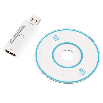 

Teaching HDMI To USB 2.0 Recorder Portable Home Office Broadcast Live Stream Gaming Plug And Play HD 1080P Video Card