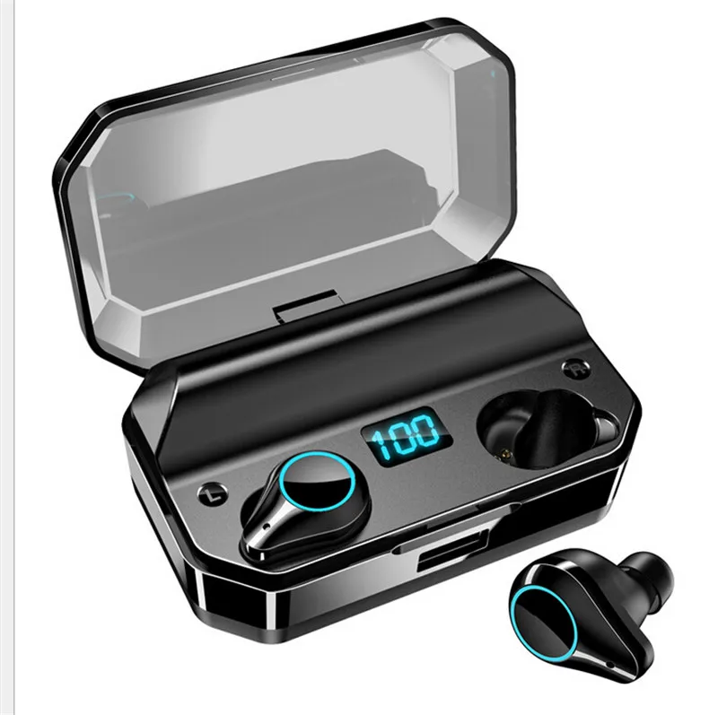 T9 Новые X6 pro/X11 IPX7 водонепроницаемые настоящие беспроводные наушники Bluetooth 5,0 наушники TWS наушники - Цвет: T9
