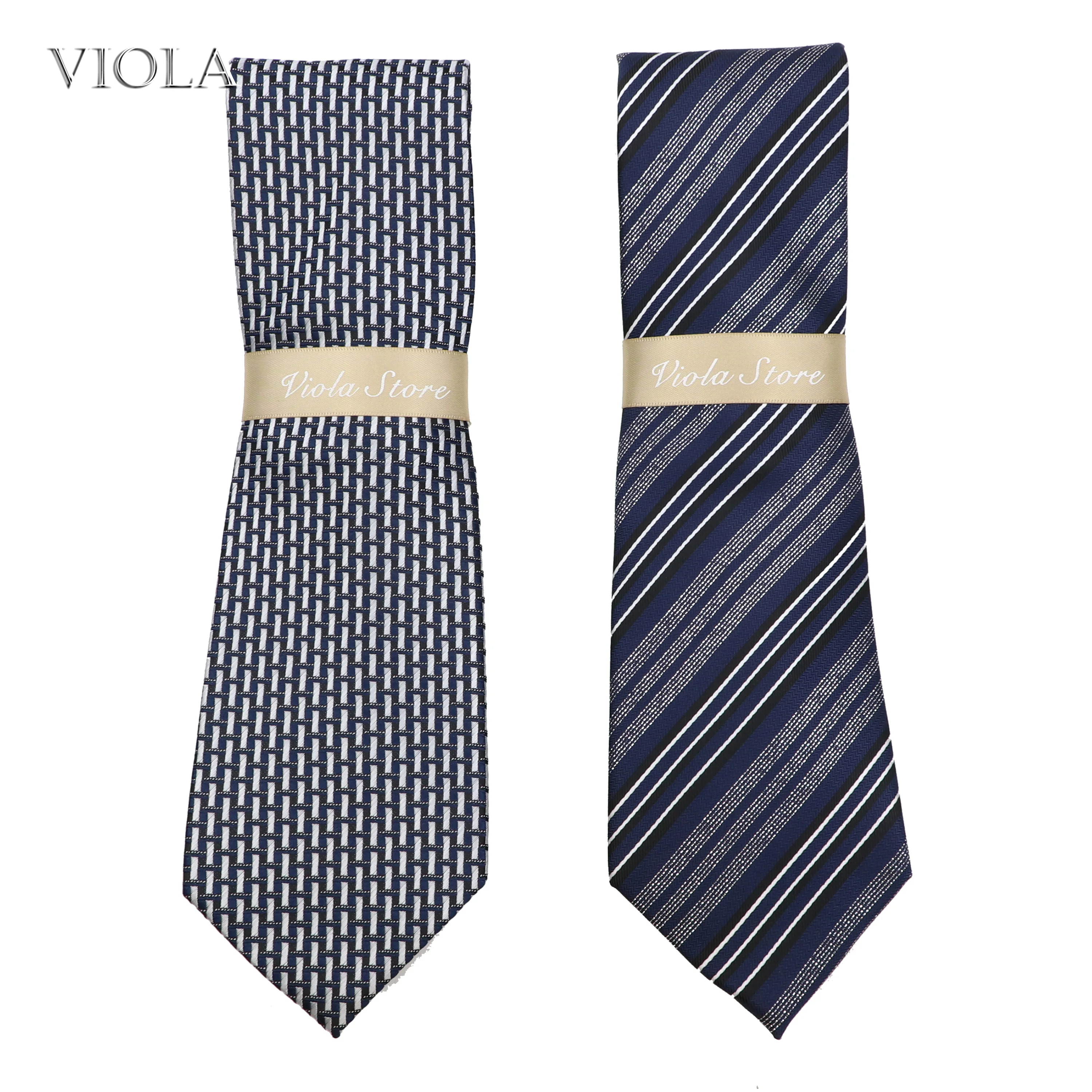 Fashion Plaid Striped 8cm Polyester Necktie Men Suit Formal Classic Tie Office Business Tuxedo Shirt Cravat Gift Male Accessory