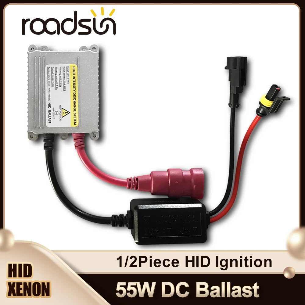 55w Digital Slim Hid Ballast Xenon Block Ignition Electronic Ballast