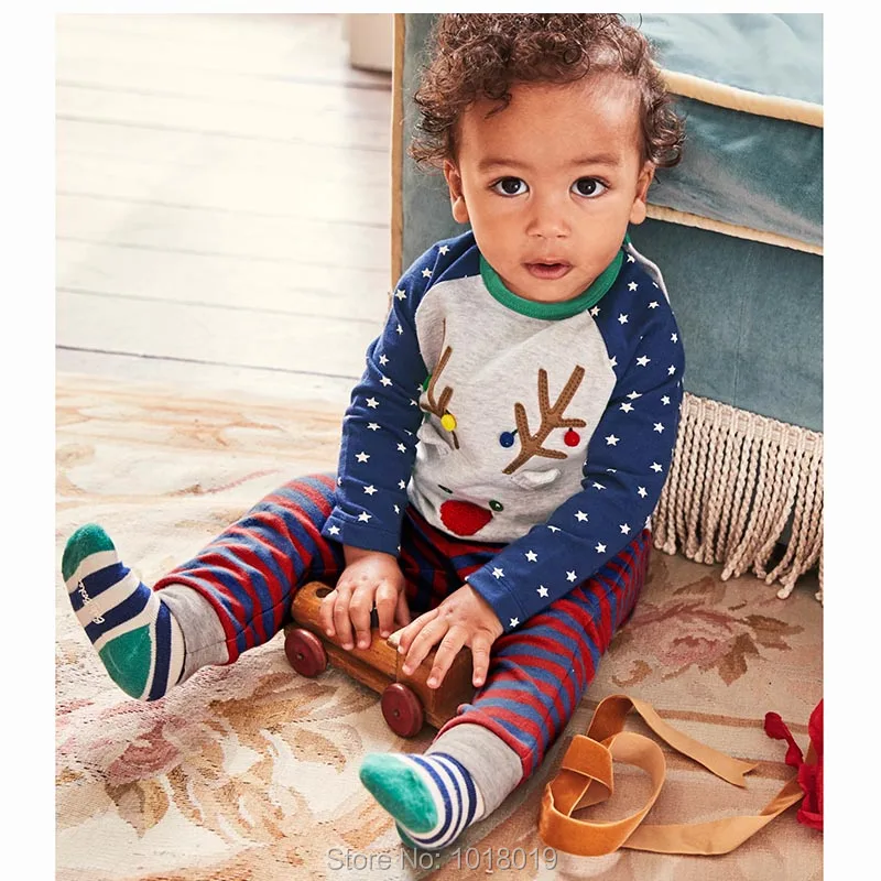 Комплекты одежды для маленьких девочек Новинка года, брендовая качественная футболка с длинными рукавами и штаны из чесаного хлопка для девочек комплекты детской одежды из 2 предметов