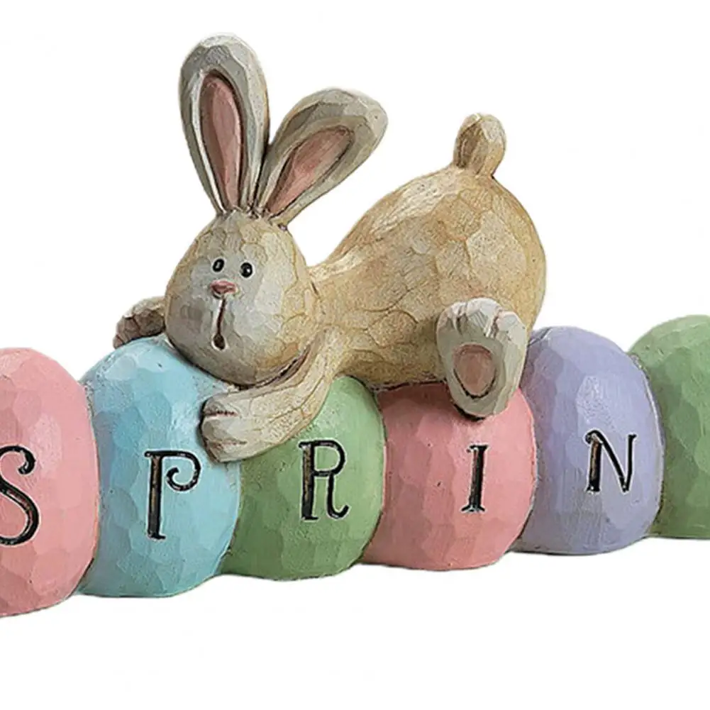 Colgante de huevos de Pascua, decoración de Festival para el hogar, adornos de mesa, artesanía de juguete
