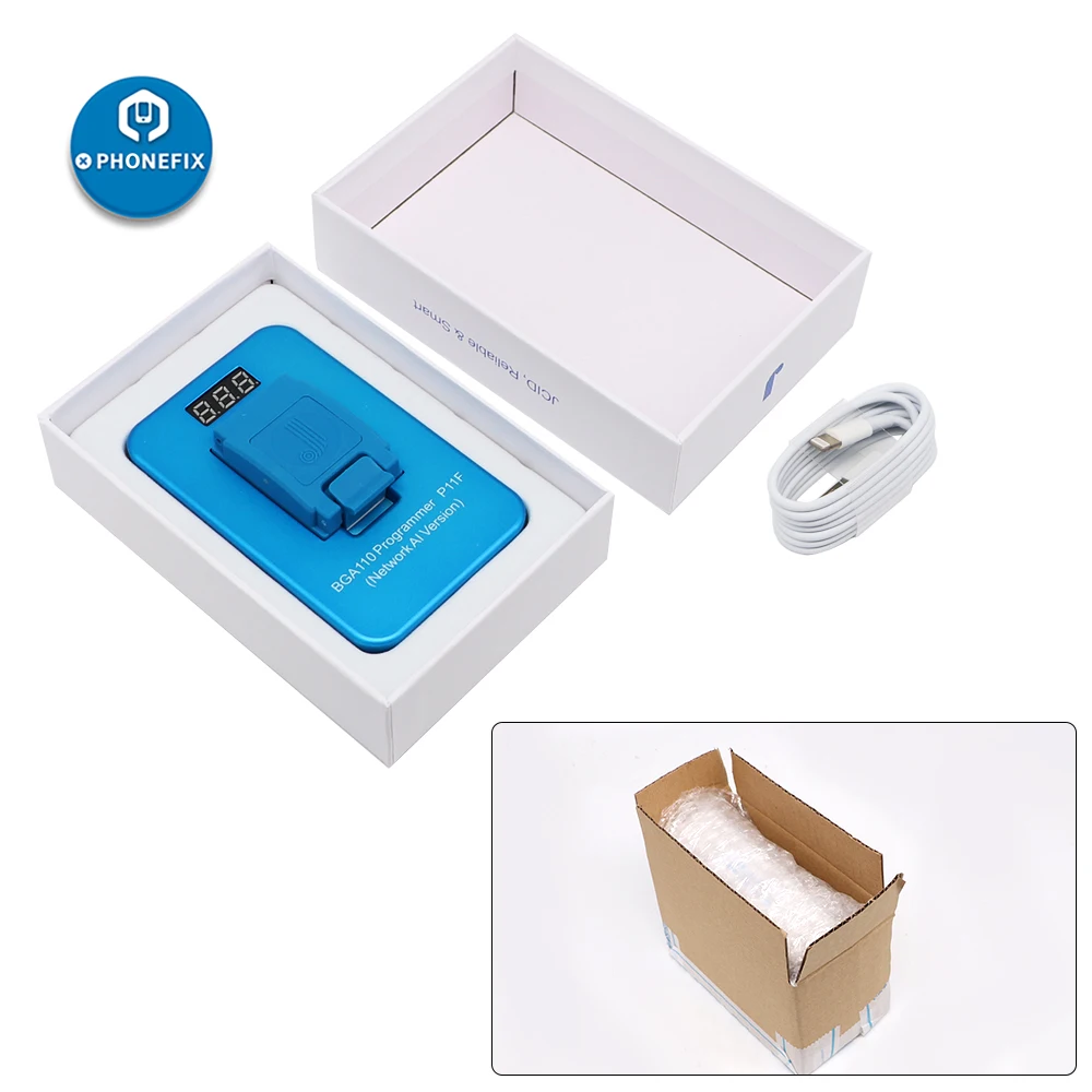  Newest JC P11 BGA110 NAND Programmer NAND Underlying Data Read Write Tool For iPhone 8 8P X XR XS M