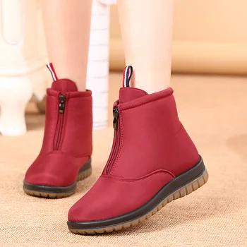 

Women Shoes 2020 Retro Style Boots Female Winter 2020 Casual Shoe For Woman Hot Sale Waterproof Women Boots Botas Mujer