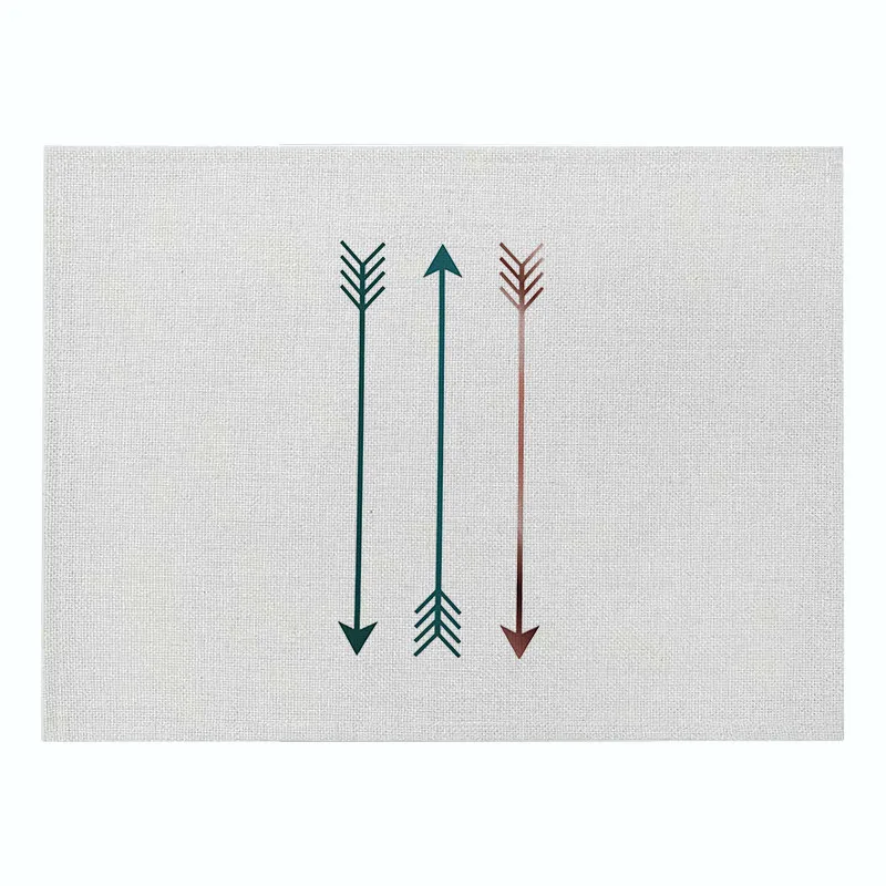 Cotton and linen TTLIFE зеленый полосатый узор обеденный кухонный стол украшения обеденный стол ткань аксессуары обеденные Салфетки сервировочные - Цвет: Cotton and linen