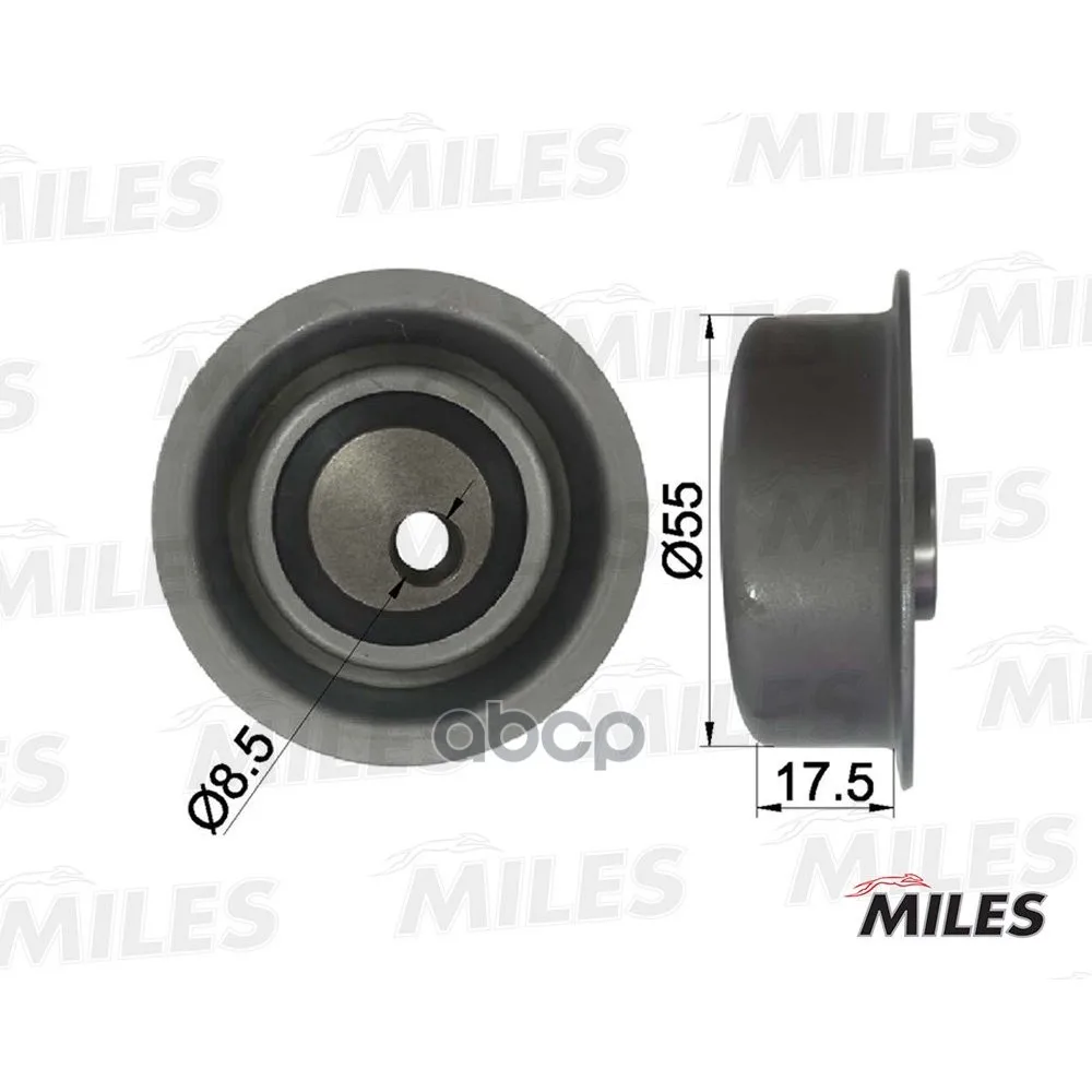 Ролик Ремня Грм Mitsubishi Lancer 1.8 2.0d 92- /Galant 2.0 92- Ag02040 Miles арт. AG02040