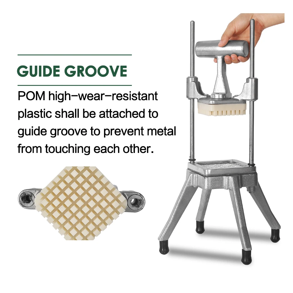  ITOP Manual Vegetable Cutting Machine Small Salad Machine Dicing Maker Potato Cucumber Carrot Fruit - 4000411332556