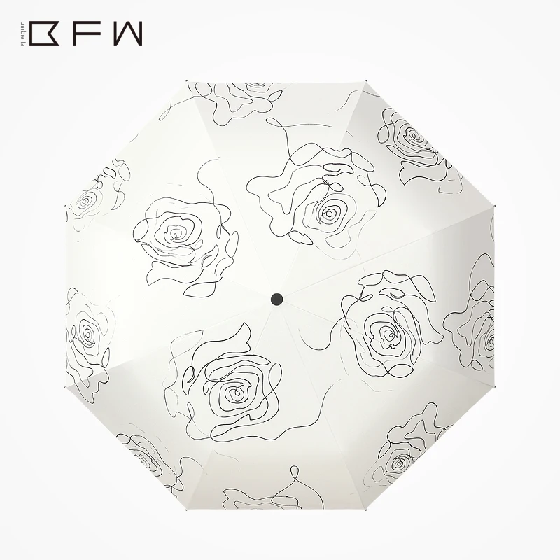 3 folding D Зонт от солнца Camellia оптом солнцезащитный головной платок складной зонт для солнца женский зонт Камелия - Цвет: 3 folding D