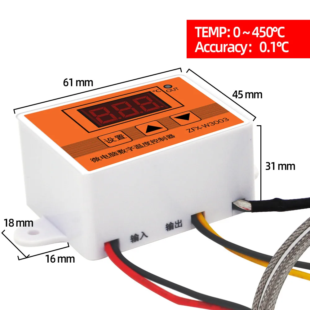 ZFX-W3003 Micro Temperature Controller Thermostat