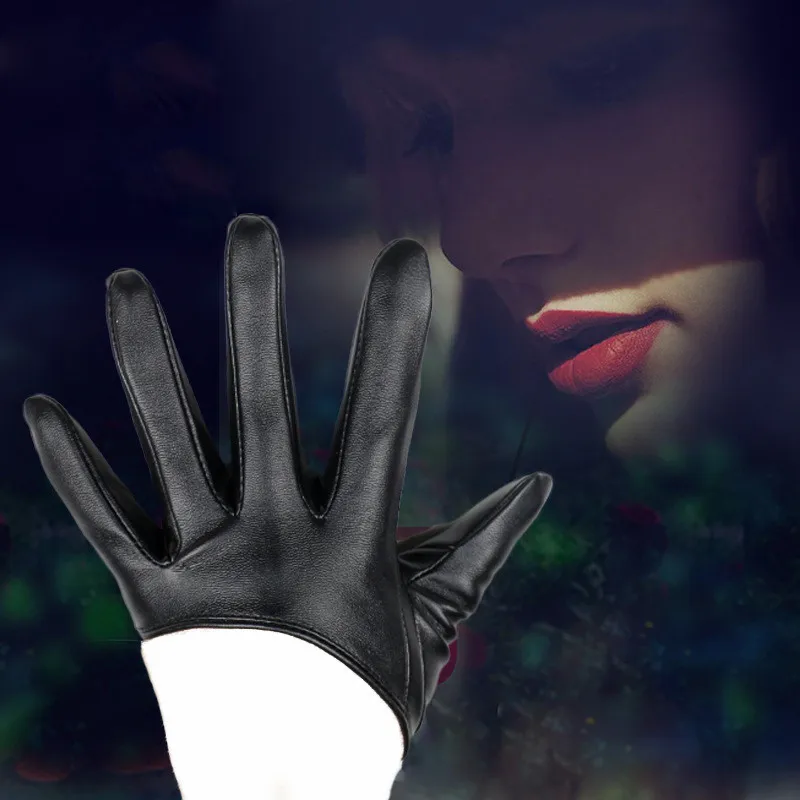 Длинные Хранители элегантные женские сексуальные перчатки для танцев вечерние женские на половину ладони/ступни кожаные перчатки варежки