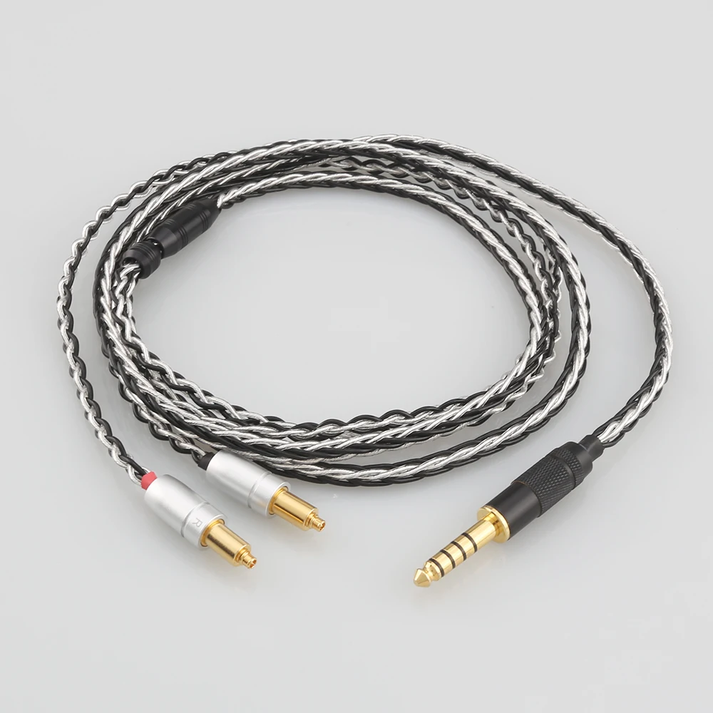 

Hi-Fi Audiocrast 8-ядерный 7N OCC посеребренный кабель 4,4 мм сбалансированный Улучшенный кабель для наушников для SRH1440 SRH1840 SRH1540 SHR535 846