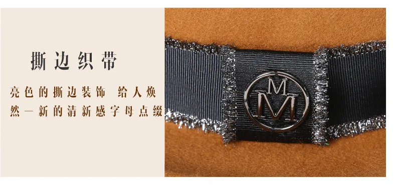 Мужская фетровая шляпа, мода, чистая австралийская шерсть, мужская шляпа со свининой, шляпа для классического церковного шерстяного фетра