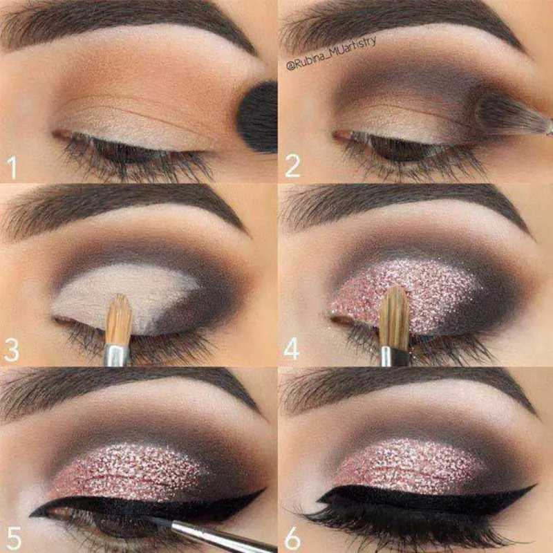 Diamond Shimmer Eyeshadow Metallic Eye Shadow Makeup Palette Shine Long Lasting Pigment Beauty Cosmetic 10 Colors