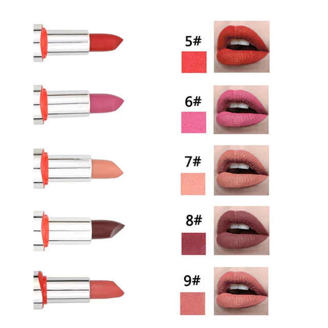 New 14 Color Matte Lipstick Lips Make Up Waterproof Lip Stick Shimmer Makeup Matt Long Lasting Lipsticks Cosmetic maquillaje New 14 Color Matte Lipstick Lips Make Up Waterproof Lip Stick Shimmer Makeup Matt Long Lasting Lipsticks Cosmetic maquillaje