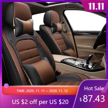 

KADULEE leather car seat cover For nissan qashqai almera note x-trail leaf patrol y61 juke leaf teana navara rogue car seats