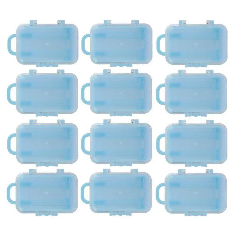 

12pcs Mini Travel Hard Suitcase Box Wedding Favors Party Reception Candy Toy - light blue