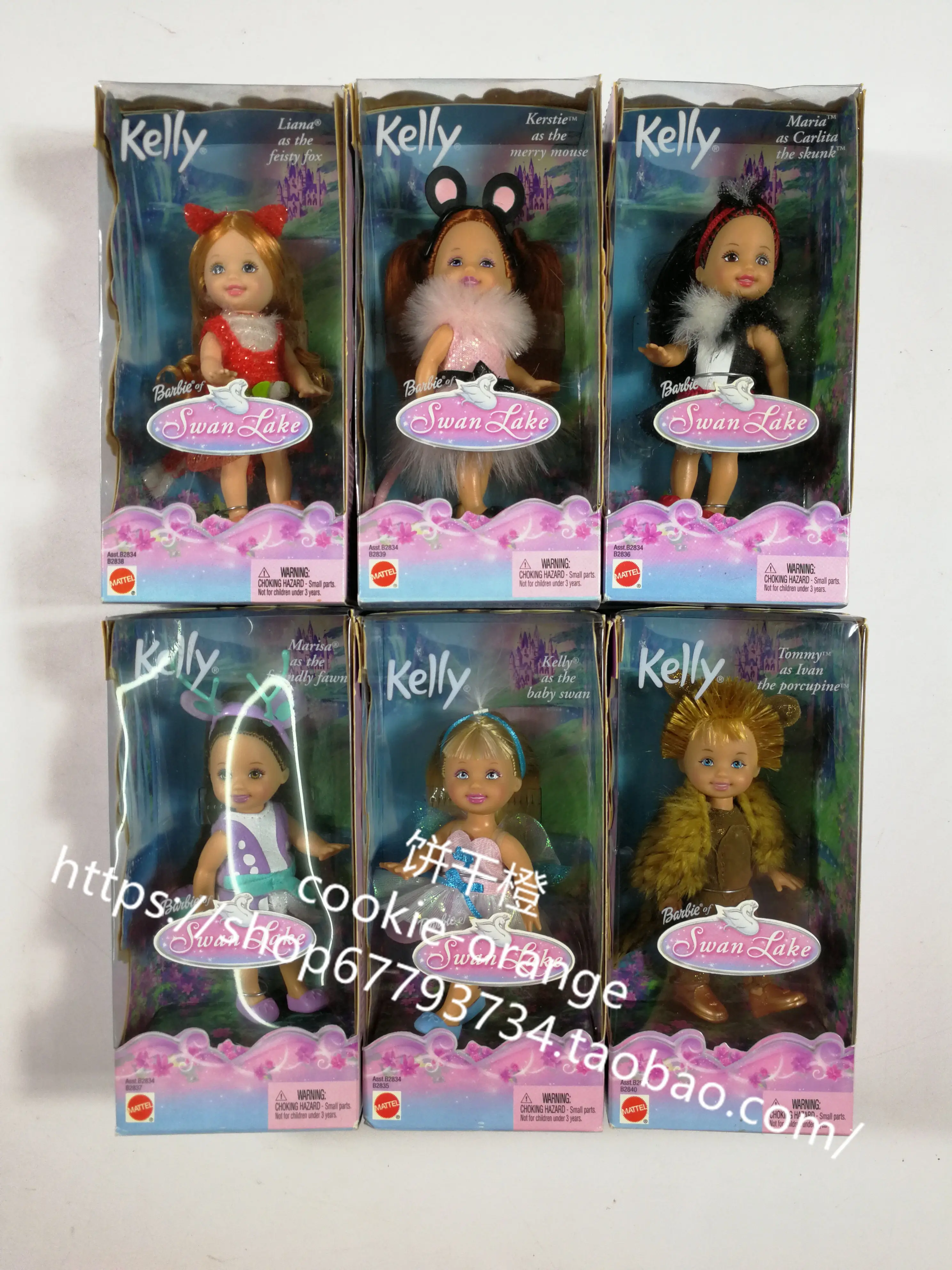 barbie swan lake kelly doll