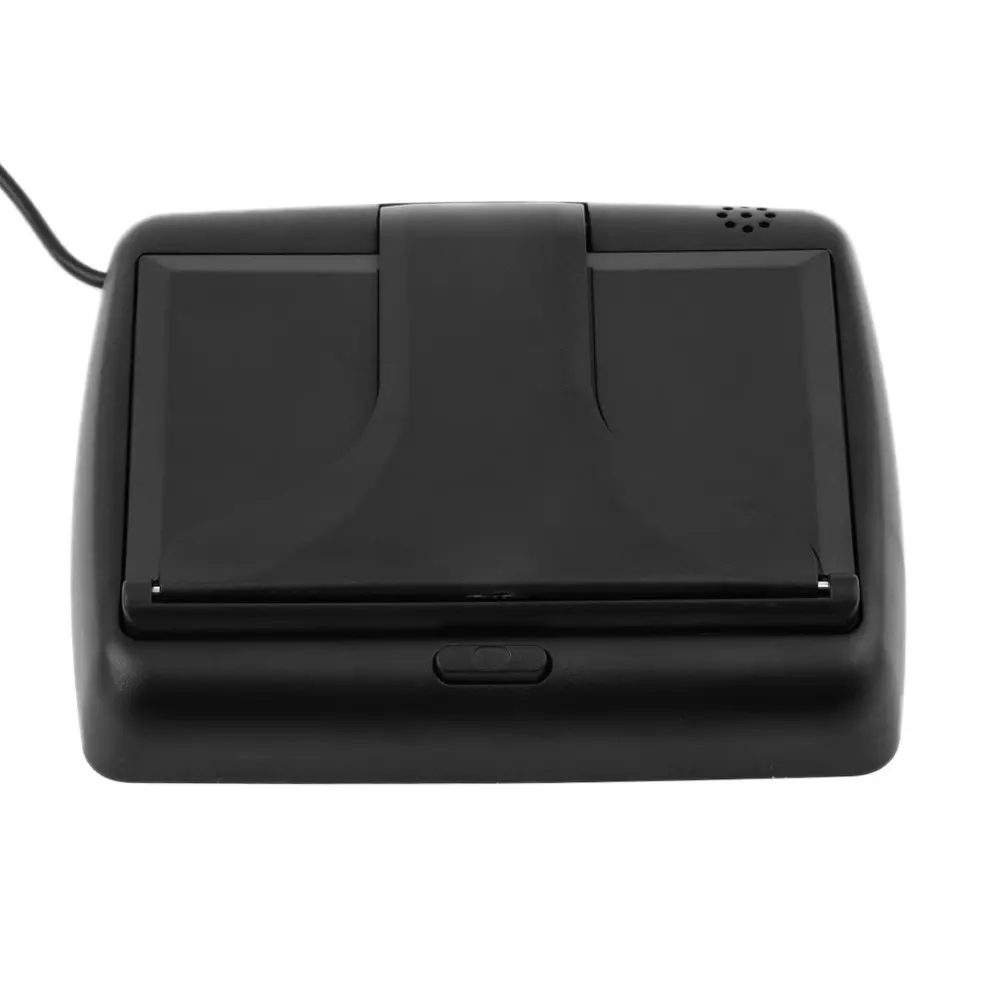 TFT lcd Автомобильный Монитор складной 4,3 дюймов экран для камеры заднего вида DVD помощь при парковке PAL/NTSC совместимый цветной дисплей