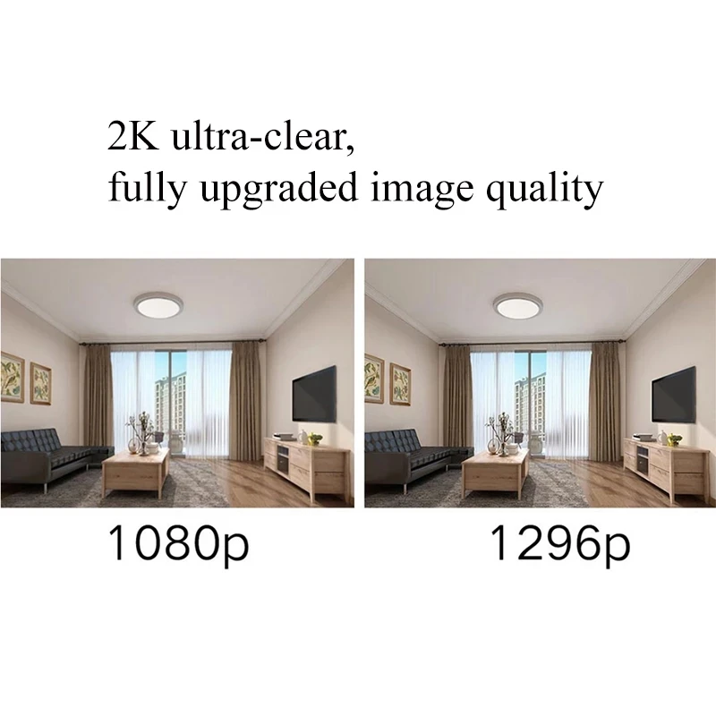 Xiaomi Mijia Smart IP Camera 2K 1296P 360 Angle Video CCTV WiFi Night Vision Wireless Webcam Security Cam Mi Home Baby Monitor