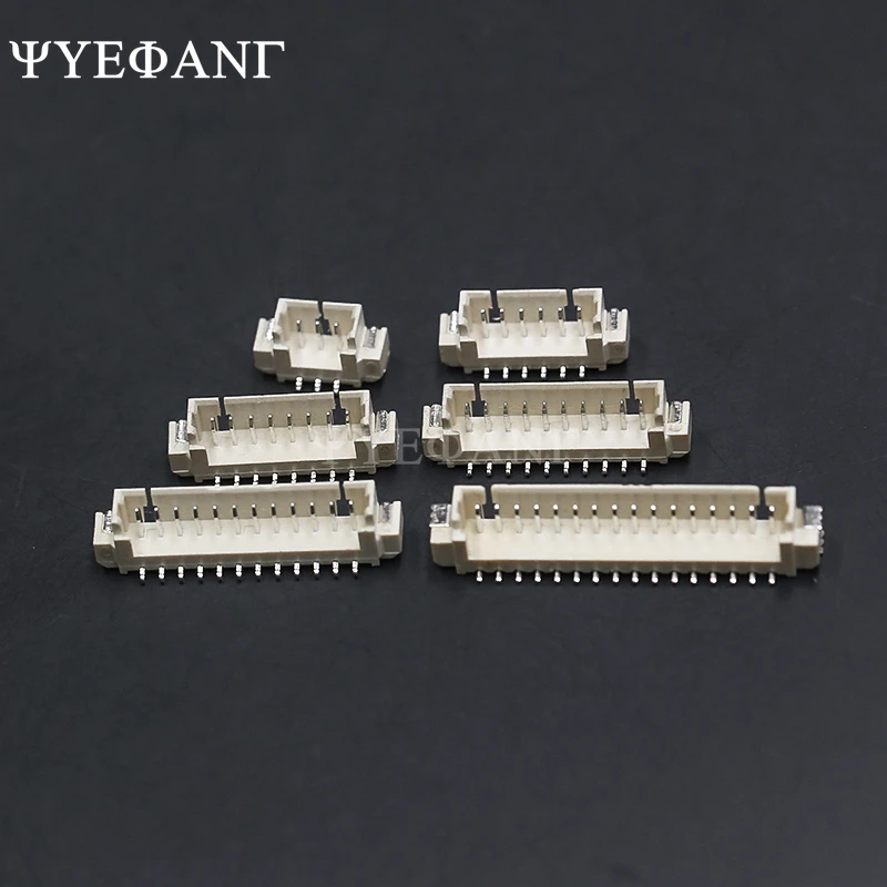 10 шт. JST 1 25 мм разъем SMD вертикальный штырьковый 2/3/4/5/6/7/8/9/10P для печатной