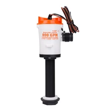 

350 600 800 GPH 12 V Boat Livewell Baitwell Aerator Aeration Pump 19mm Submersible Bait Tank
