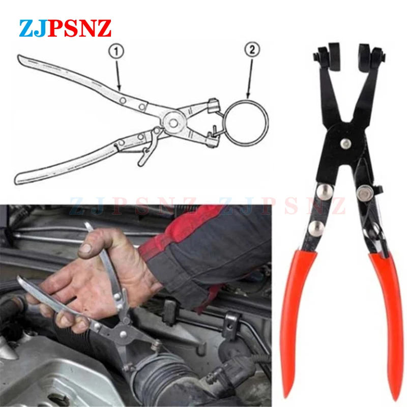 

Car Auto Hose Clamp Pliers Water Pipe Removal Tools For Fuel Coolant Hose Pipe Clips Thicker Handle Enhance Strength Universal