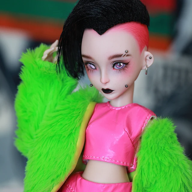 Yomi BJD Doll 1/6 Girls Boys Ball Jointed Dolls Resin Art Toys for Kids Anime Figures Gift For Children Vintage Lolita 6