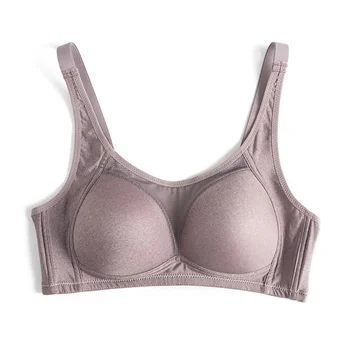 

Women Fitness Breathable Comfortable Underwear Large Size No Steel Ring Bras Thin Cup Sports Underwear Seamless Bra