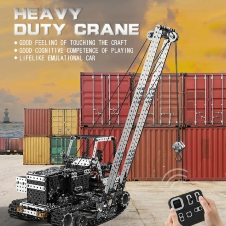 Строительные блоки RC автомобиль 2 4 GHz 10 каналов 1745 шт DIY игрушка сплав