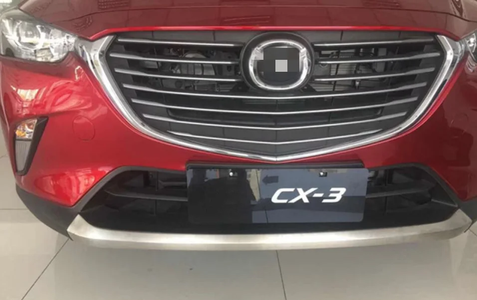 Защита переднего и заднего бампера из нержавеющей стали для Mazda CX-3 cx3