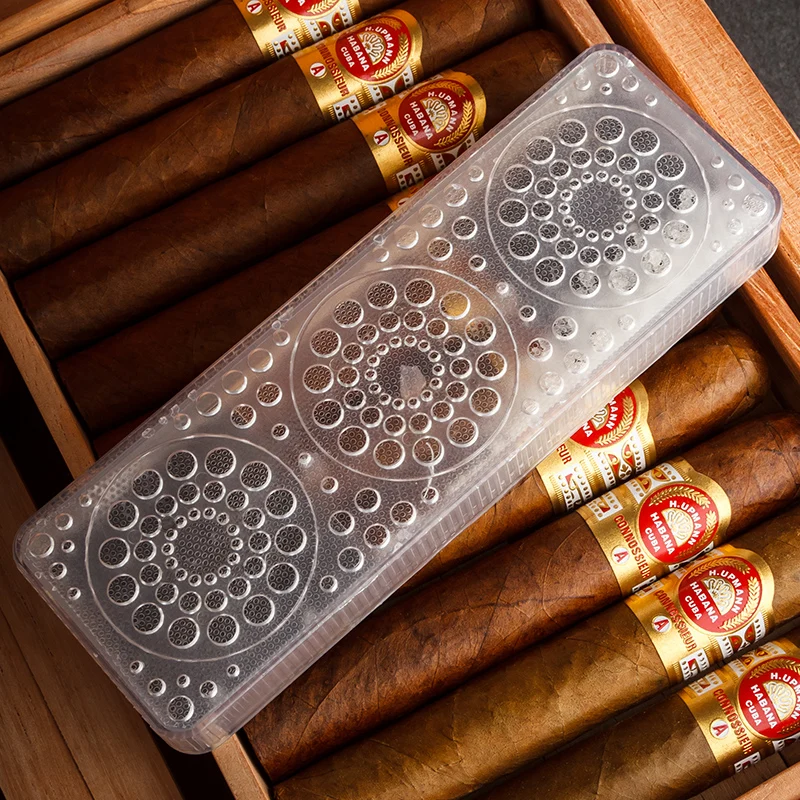 1 шт. устройство для курения увлажнитель сигар прозрачная прямоугольная лента с
