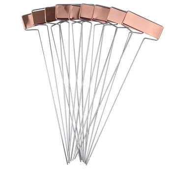 

NEW-20Pcs Metal Plant Markers Waterproof Plant Tags Labels Garden Nursery Markers Bonsai Gardening Label for Garden