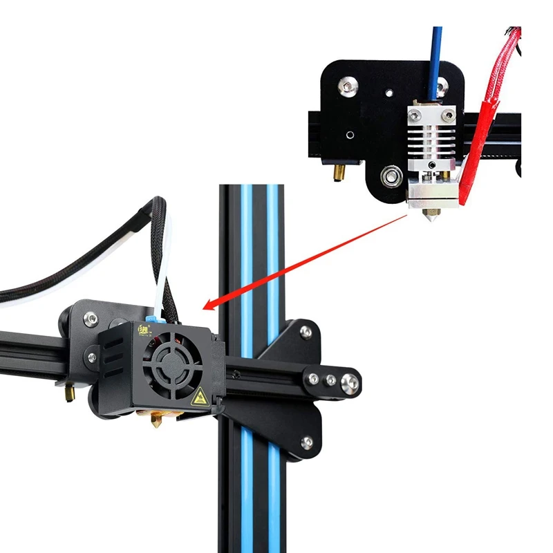 3d принтер аксессуар 0,4 мм цельнометаллический Hotend комплект для Creality Cr-10/Cr-10S/Cr-10/Cr-10 Mini/Cr-20/Cr-20 Pro Ender 2 3 5 печать