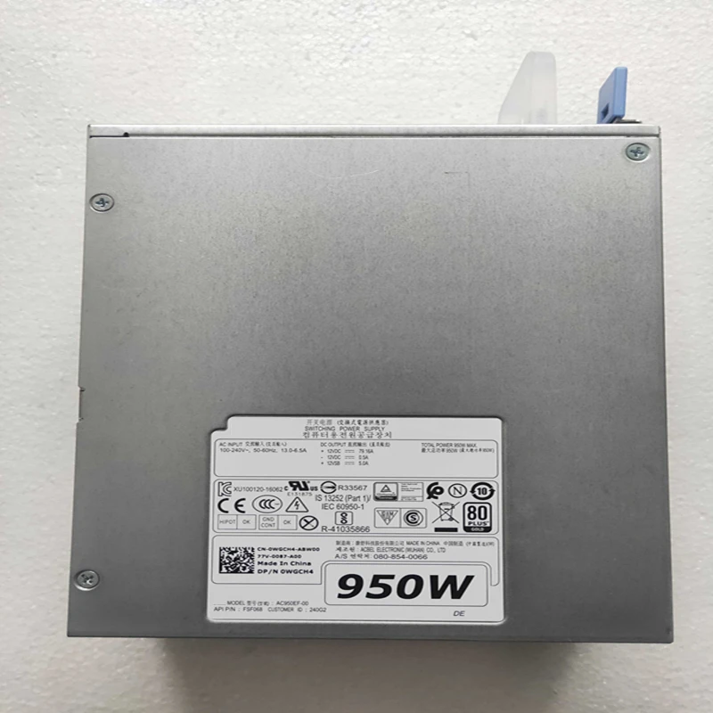 Original PSU For Dell Workstation T5820 T7820 T7920 950W Switching
