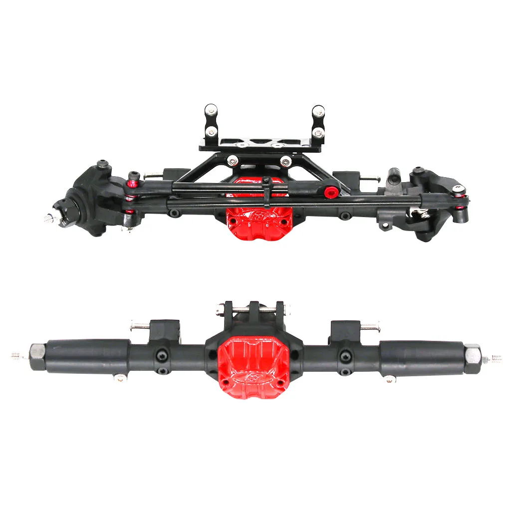 Металлическая передняя и задняя ось заднего хода для Axial-SCX10 D90 90046 90047 1/10 RC автомобилей
