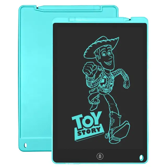 NEWYES LCD Writing Board 12 Inch Colorful Electronic Drawing Graphic Board Digital Tablet Handwriting Erasable Pad for Kids Gift 6