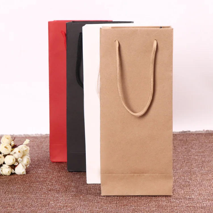 

20 шт Подарочный крафт-бумажный мешок с ручками для свадебной вечеринки, одежда, шляпы, конфеты, хлеб, подарочные пакеты, Рождественский пакет