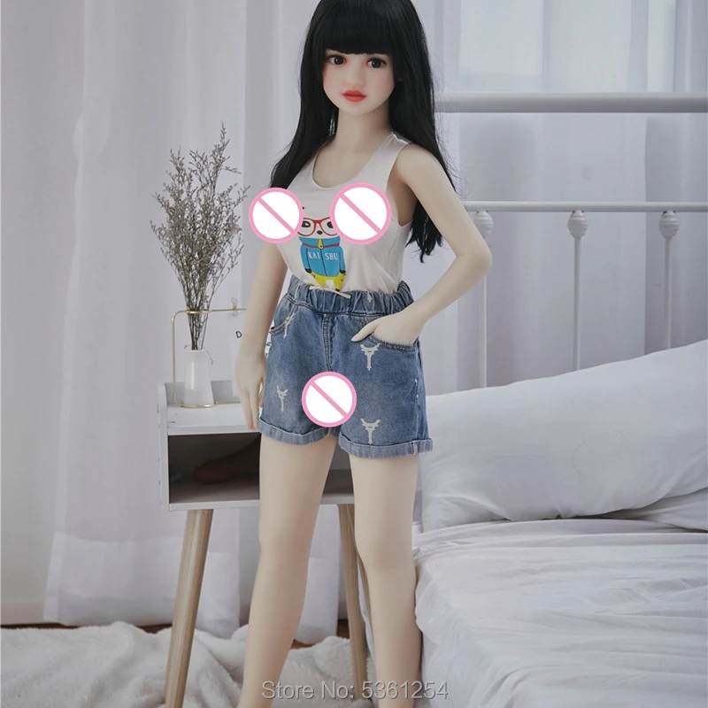 JND14-132cm Full TPE Silicone Love Dolls Sex Toy Real Masturbation Pussy Anal Oral Flexible Skeleton Sexdolls For Adult