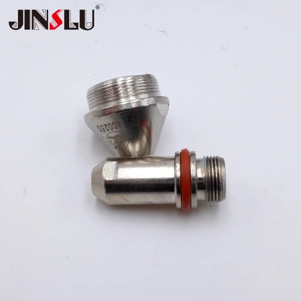 10 наконечник+ 10 электрод XF-400 XF-400H XF400 XF 400 CNC прямой факел fit huayuan плазменный резак резки 300A